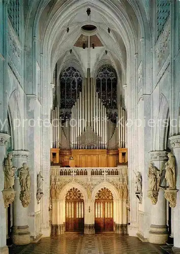 AK / Ansichtskarte Kirchenorgel Mechelen Sint Romboutskathedraal  Kat. Musik