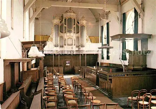 AK / Ansichtskarte Kirchenorgel Kooger Kerk Zuidscharwoude  Kat. Musik