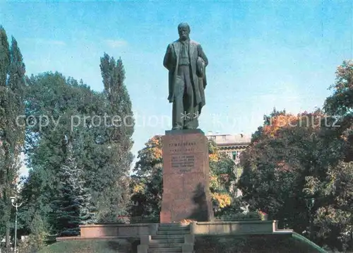 AK / Ansichtskarte Kiev Kiew Monument Taras Shevchenko 
