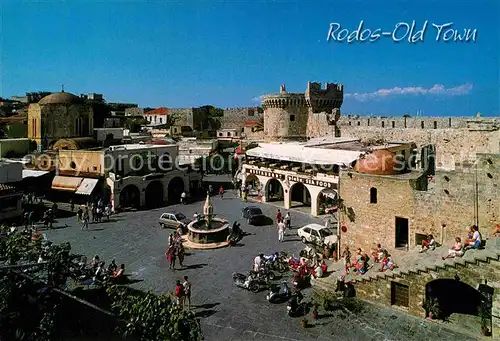 AK / Ansichtskarte Rhodos Rhodes aegaeis Old Town Kat. 
