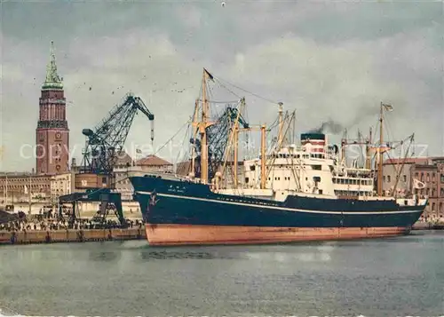AK / Ansichtskarte Dampfer Oceanliner Kiel Hafen  Kat. Schiffe