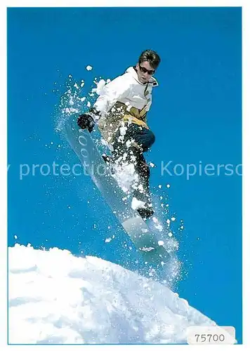 AK / Ansichtskarte Wintersport Snowboard  Kat. Sport