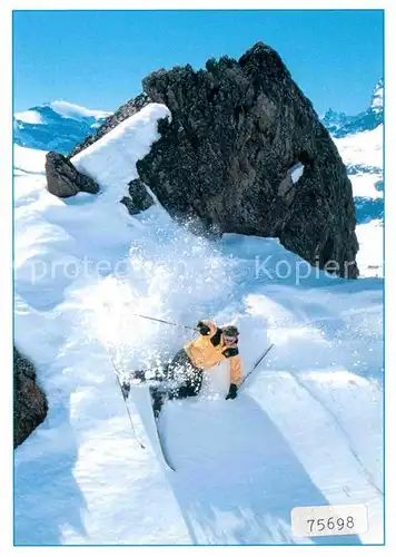 AK / Ansichtskarte Skifahren  Kat. Sport