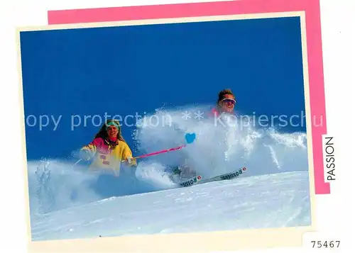 AK / Ansichtskarte Skifahren  Kat. Sport