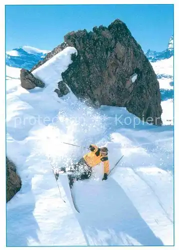 AK / Ansichtskarte Skifahren  Kat. Sport