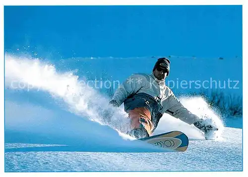 AK / Ansichtskarte Wintersport Snowboard  Kat. Sport