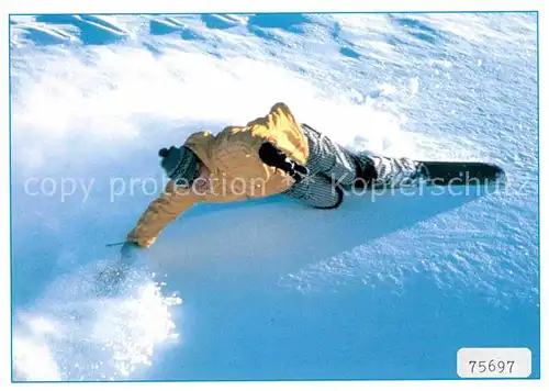 AK / Ansichtskarte Wintersport Snowboard  Kat. Sport