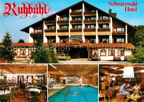 AK / Ansichtskarte Lenzkirch Schwarzwald Hotel Ruhbuehl Kat. Lenzkirch