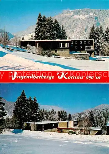 AK / Ansichtskarte Oberstdorf Jugendherberge Kornau Kat. Oberstdorf