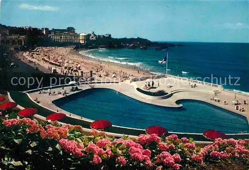 AK / Ansichtskarte Biarritz Pyrenees Atlantiques Schwimmbad Kat. Biarritz