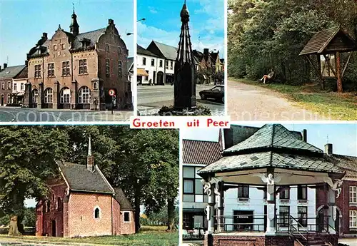 AK / Ansichtskarte Peer Kirche Denkmal Kapelle Pavillon Kat. 