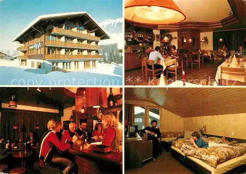 AK / Ansichtskarte Lenk Simmental Hotel Crystal Restaurant Bar Kat. Lenk Simmental