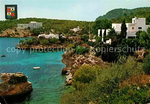 AK / Ansichtskarte Cala Fornells Vista general Villen an der Kueste Kat. Mallorca