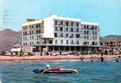 AK / Ansichtskarte Rosas Costa Brava Cataluna Hotel Marian Platja Playa Strand Hotel Kat. Alt Emporda