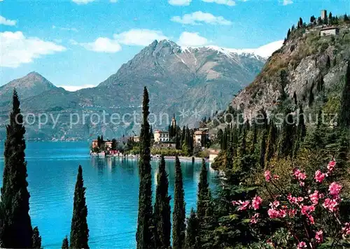 AK / Ansichtskarte Varenna Lago di Como Panorama Comersee Alpen