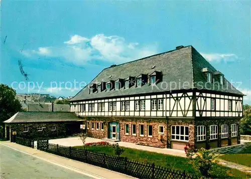 AK / Ansichtskarte Hermeskeil Jugendherberge Fachwerkhaus Kat. Hermeskeil