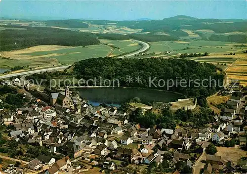 AK / Ansichtskarte Ulmen Eifel Fliegeraufnahme Kat. Cochem
