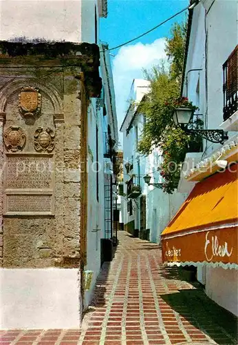 AK / Ansichtskarte Marbella Andalucia Rincon historico y Tipico de la Ciudad Kat. Marbella