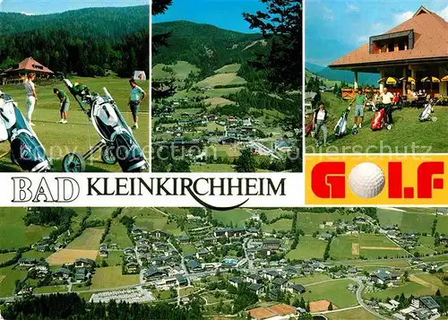 AK / Ansichtskarte Bad Kleinkirchheim Kaernten Golfplatz Restaurant Fliegeraufnahme Kat. Bad Kleinkirchheim