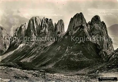 AK / Ansichtskarte Kreuzberge Blick vom Mutschensattel Kat. Kreuzberge