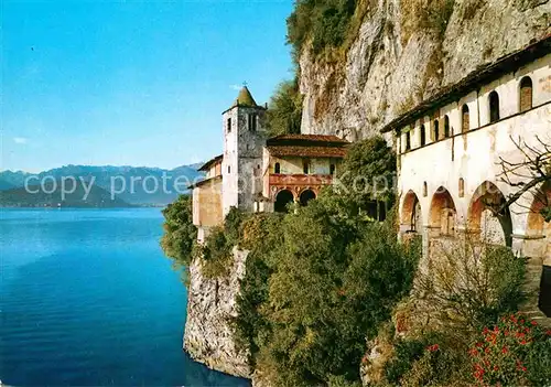 AK / Ansichtskarte Lago Maggiore Santa Caterina del Sasso Kat. Italien