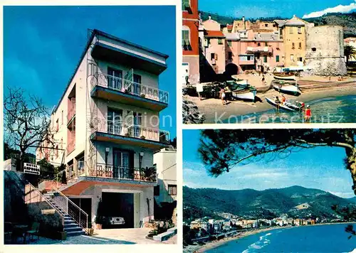 AK / Ansichtskarte Laigueglia  Hotel Amphora Hafenpartie Kat. Savona