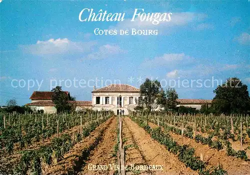 AK / Ansichtskarte Lansac Gironde Chateau Fougas Cotes de Bourg Kat. Lansac
