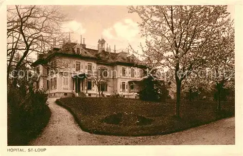 AK / Ansichtskarte La Sarraz Hopital de St Loup Kat. La Sarraz