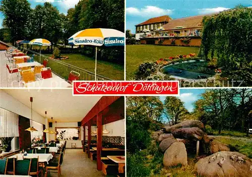 AK / Ansichtskarte Doettlingen Zurzach Schuetzenhof mit Bundeskegelbahn Quelle Kat. Zurzach