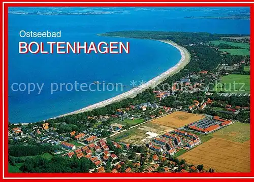 AK / Ansichtskarte Boltenhagen Ostseebad Fliegeraufnahme Kat. Ostseebad Boltenhagen