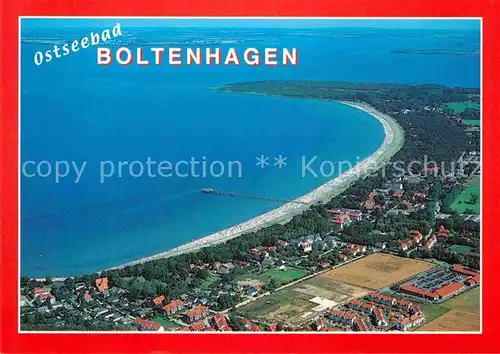 AK / Ansichtskarte Boltenhagen Ostseebad Fliegeraufnahme Kat. Ostseebad Boltenhagen