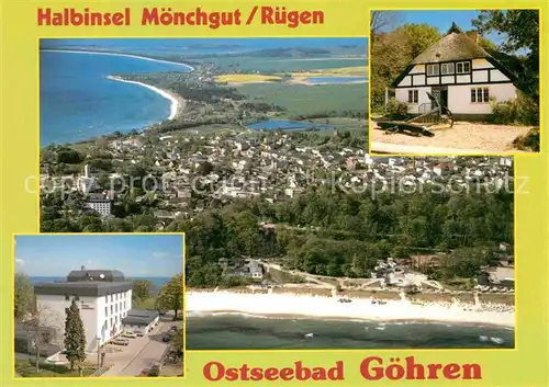 AK / Ansichtskarte Goehren Ruegen Halbinsel Moenchgut Hotel Nordperd Kat. Goehren Ostseebad Ruegen