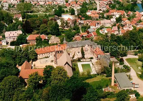 AK / Ansichtskarte Ilsenburg Harz Fliegeraufnahme Schlosshotel Klosteranlage Kat. Ilsenburg Harz