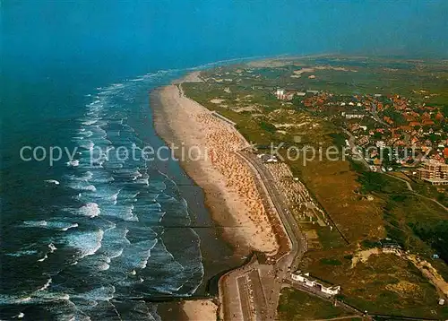 AK / Ansichtskarte Norderney Nordseebad Fliegeraufnahme Wetterwarte Kat. Norderney