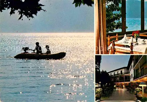 AK / Ansichtskarte Brenzone Lago di Garda Bertoncelli Hotels S. Maria und Nike