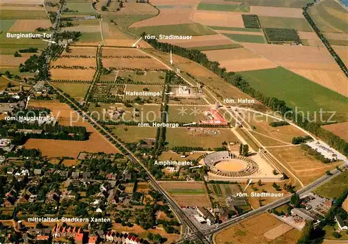 AK / Ansichtskarte Xanten Fliegeraufnahme Archaeologischer Park Kat. Xanten