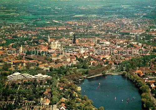 AK / Ansichtskarte Muenster Westfalen Fliegeraufnahme Kat. Muenster