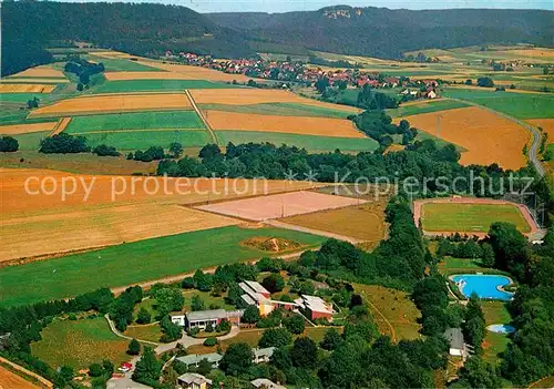 AK / Ansichtskarte Hessisch Oldendorf Fliegeraufnahme Berliner Jugenderholungsheim Kat. Hessisch Oldendorf