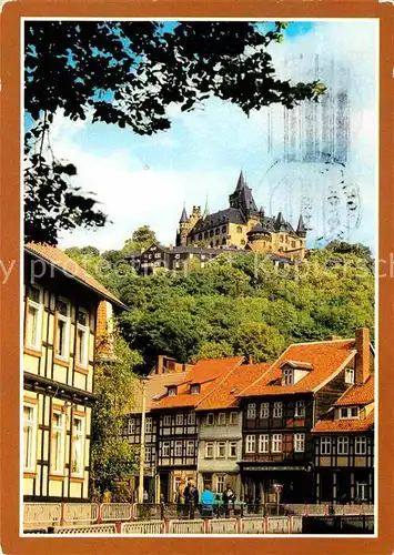AK / Ansichtskarte Wernigerode Harz mit Feudalmuseum Schloss Kat. Wernigerode