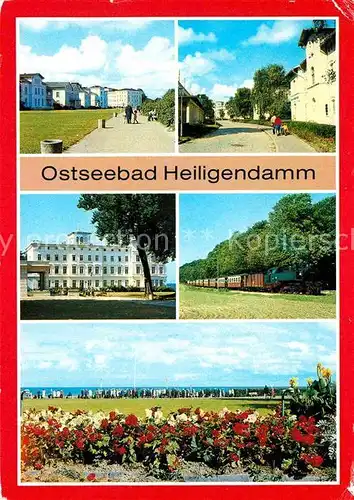 AK / Ansichtskarte Heiligendamm Ostseebad Strandpromenade Haus Mecklenburg Molli Kat. Bad Doberan