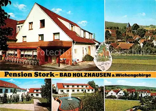 AK / Ansichtskarte Bad Holzhausen Luebbecke Pension Stork Kat. Preussisch Oldendorf