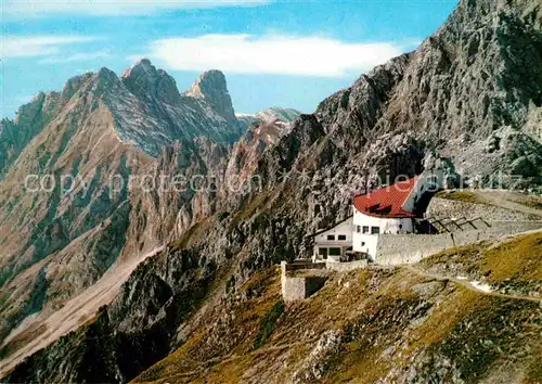 AK / Ansichtskarte Innsbruck Nordkettenbahn Bergstation Hafelekar Kat. Innsbruck