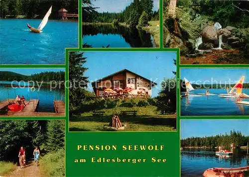 AK / Ansichtskarte Edlesberg  Pension Seewolf