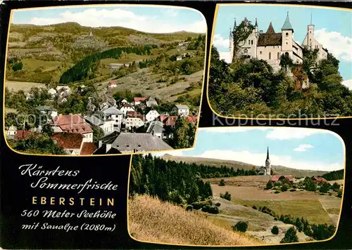 AK / Ansichtskarte Eberstein Schloss Bergkirche Mirnig Kat. Eberstein