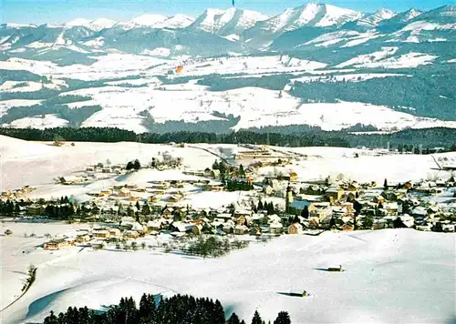 AK / Ansichtskarte Scheidegg Allgaeu Panorama Kat. Scheidegg