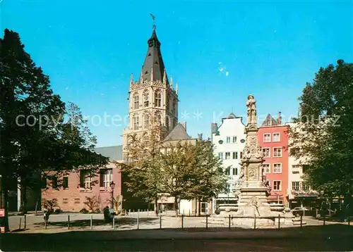 AK / Ansichtskarte Koeln Rhein Alter Markt mit Rathaus Kat. Koeln