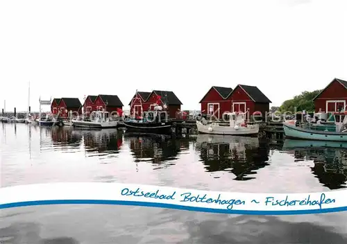 AK / Ansichtskarte Boltenhagen Ostseebad Fischereihafen Kat. Ostseebad Boltenhagen