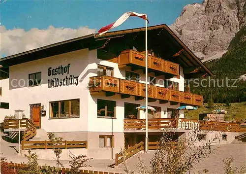 AK / Ansichtskarte Ehrwald Tirol Gasthof Wildschuetz