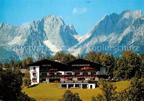 AK / Ansichtskarte Kitzbuehel Tirol Hotel Lutzenberg Kat. Kitzbuehel