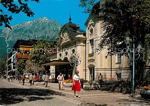 AK / Ansichtskarte Bad Reichenhall Kurhaus mit Hochstaufen Kat. Bad Reichenhall